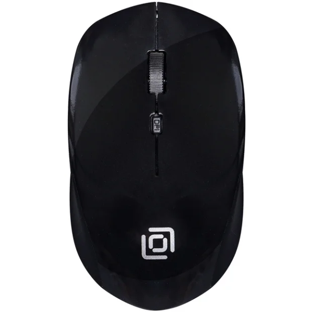 Мышь Oklick 565MW (черный глянцевый)